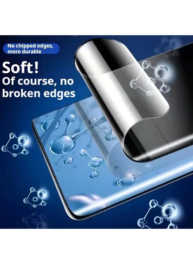 Privacy Hydrogel Film For Redmi Note 14 5G 4 Pack Anti Spy Screen Protector - Image 2